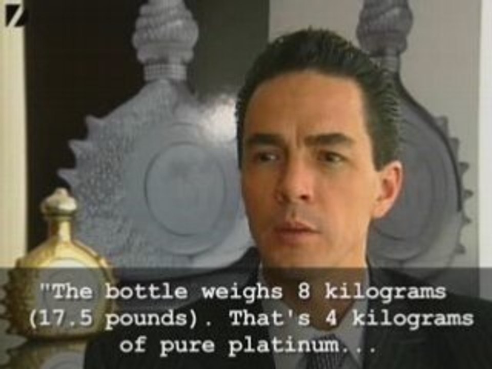 1.5 Million Dollar Tequila Bottle