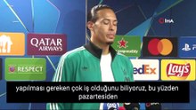 Virgil van Dijk, Ömer Bayram sorusuna tepki gösterdi