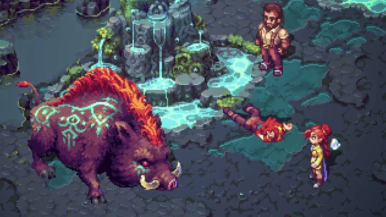 In forge of the fae lassen wir die sau raus - und vearbeiten sie anschließend zu hackfleisch