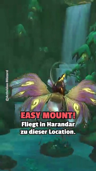 Wow: so gibt's das mount „rötlicher sporengleiter“