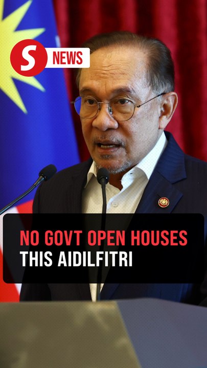 Middle East conflict: No govt Hari Raya open houses this year, says PM