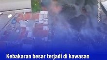 Kronologi Kebakaran Cibolerang Bandung, Api Muncul dari Gudang Mebel Lalu Hanguskan 4 Bangunan