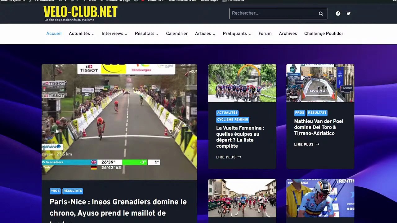 Débrief Paris-Nice et Tirreno-Adriatico - Van der Poel et Ineos vainqueurs