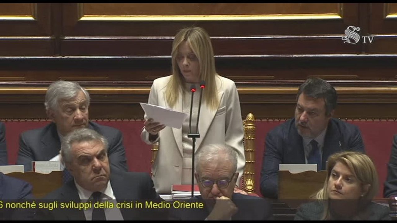 Iran, Meloni condanna strage bambine: "Usa-Israele preservino civili"