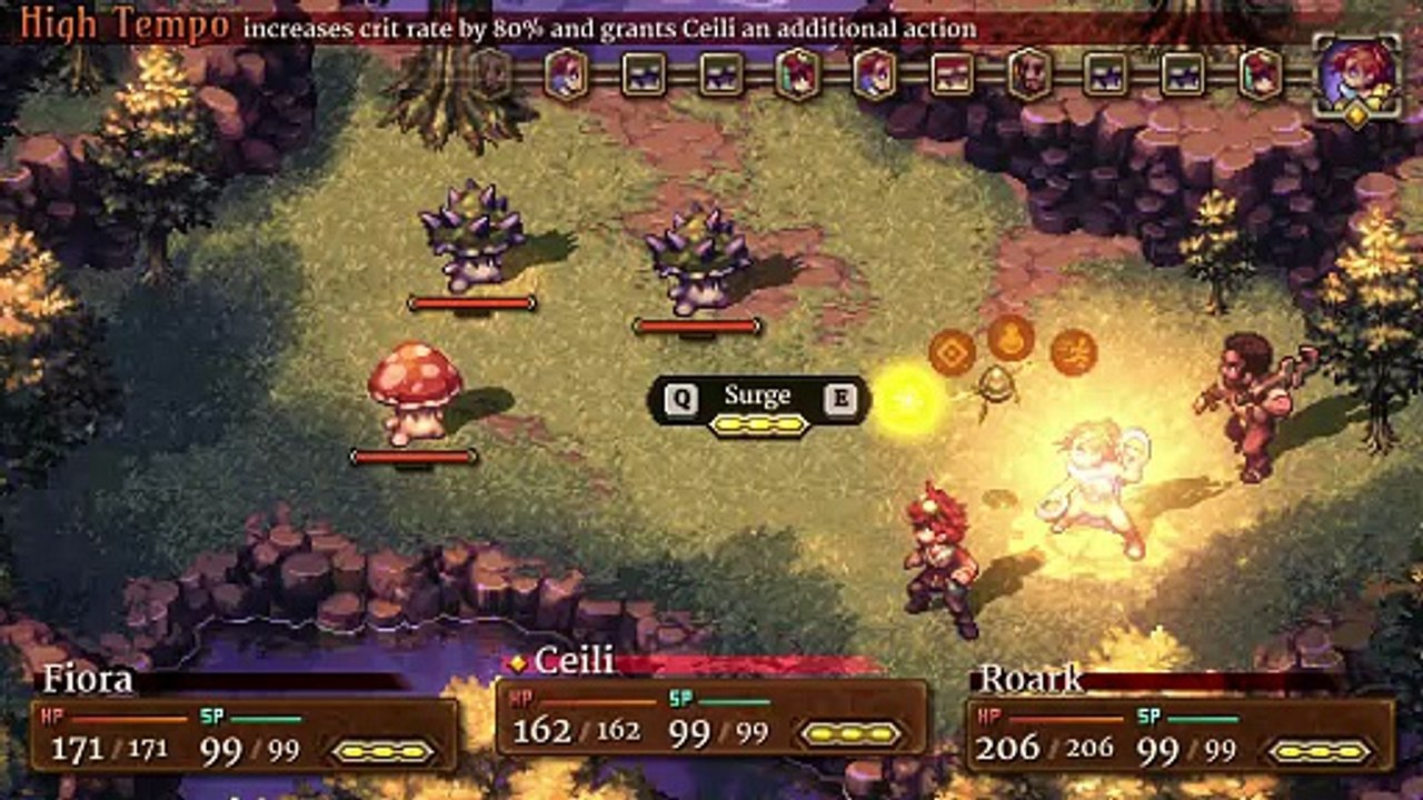 Vier Minuten Gameplay aus Fae of the Forge lassen JRPG-Fans alter Schule zufrieden aufseufzen