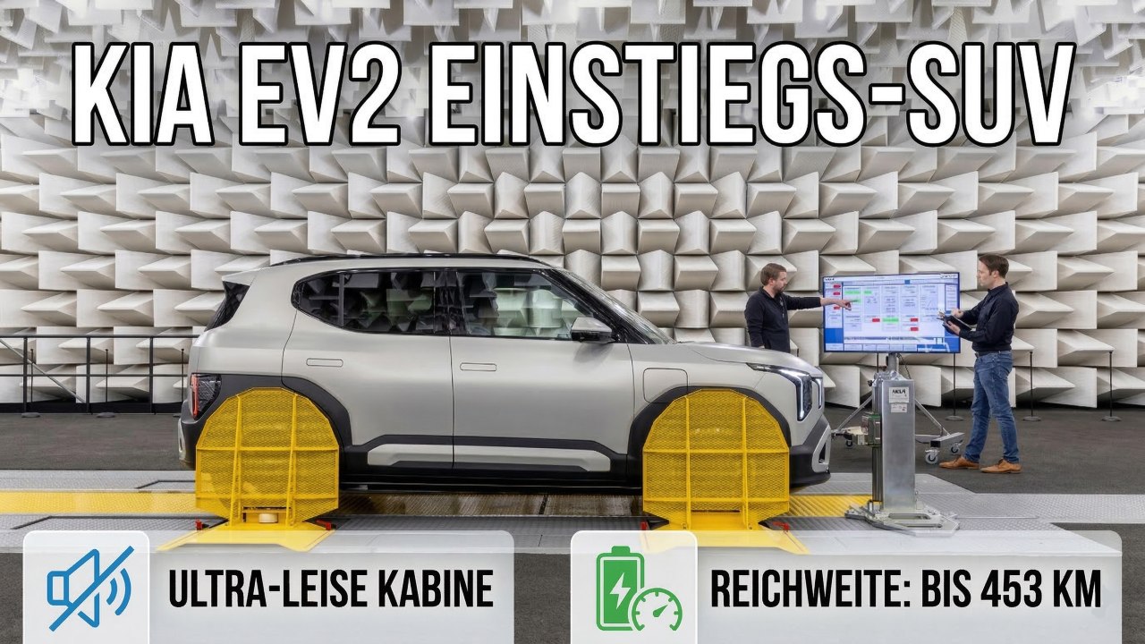 Kia EV2: Einstieg in die Elektromobilität mit viel Komfort
