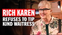 Rich Karen Refuses to Tip the Nicest Waitress (Compilation)