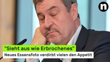 Markus Söder: "Sieht aus wie Erbrochenes" - neues Essensfoto verdirbt vielen den Appetit