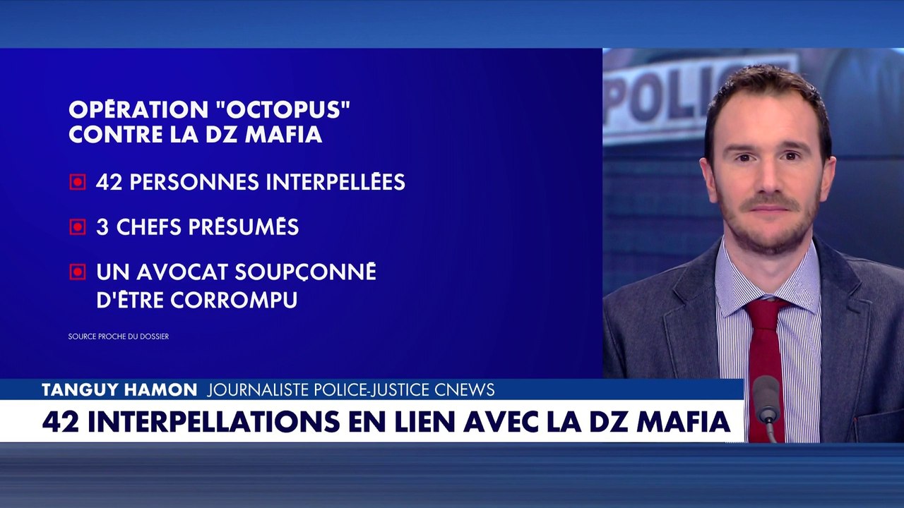 42 interpellations en lien avec la Dz Mafia