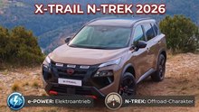 2026 Nissan X-Trail N-Trek vorgestellt: Offroad-Look trifft e-POWER