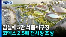 잠실에 3만 석 돔야구장·코엑스 2.5배 전시장...2032년 준공 / YTN