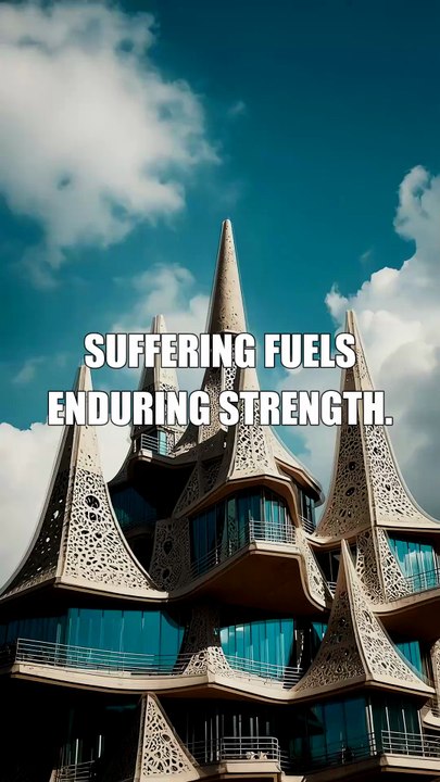 What trials forge your spirit #Suffering #ResilienceJourney #StrengthInStruggle