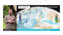 Chuva regressa na sexta-feira 13 a Portugal continental