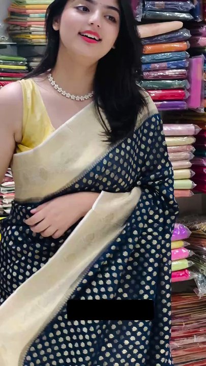 Khadi Banarasi Sarees with Antique Zari Weaving in India at best price