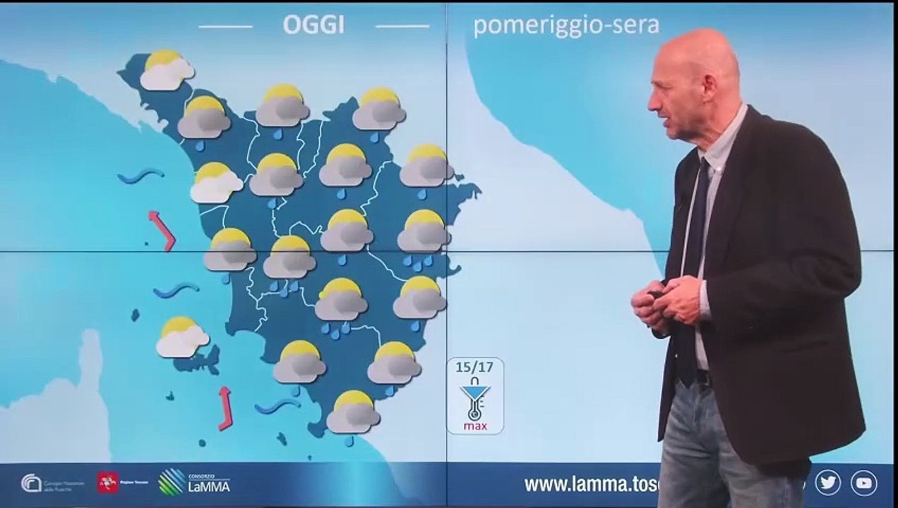 Meteo Toscana, le previsioni per l'11 e il 12 marzo