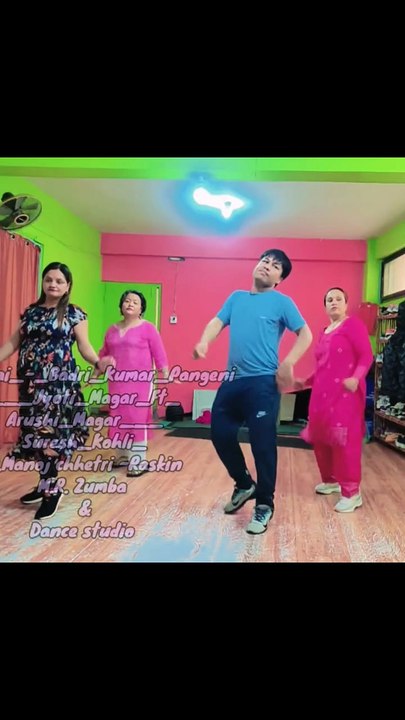 Jhyappai_Badri_Kumar_Pangeni_Jyoti_Magar_Ft_M.R. Zumba & Dance Studio cover dance / Manoj -Raskin