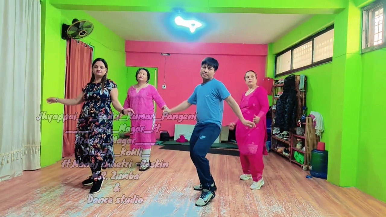 Jhyappai_Badri_Kumar_Pangeni_Jyoti_Magar_Ft_M.R. Zumba & Dance Studio cover dance / Manoj -Raskin 1000028000
