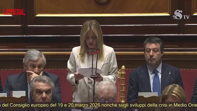 Iran, Meloni: Qui non c'? un governo che si sottrae al confronto parlamentare