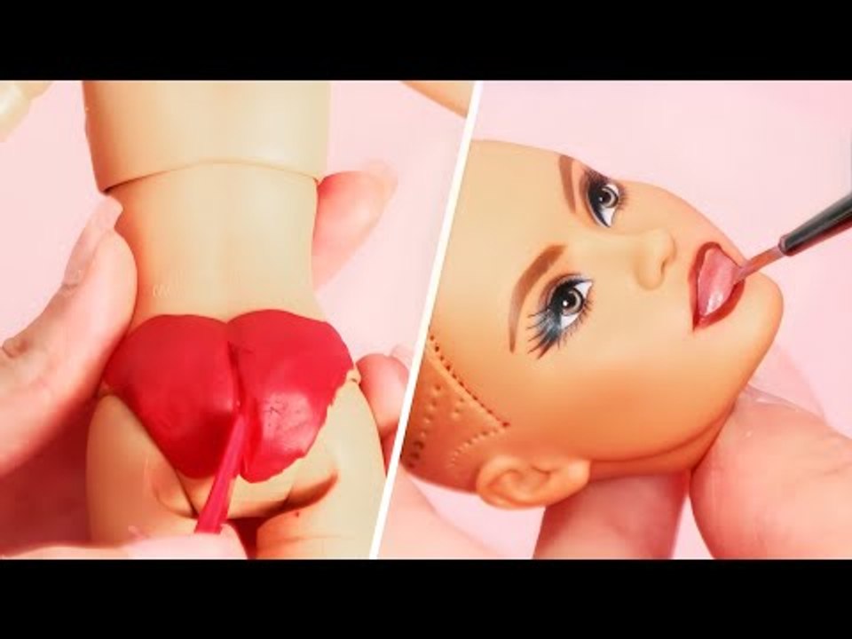 Turning Barbie Into Kylie Jenner