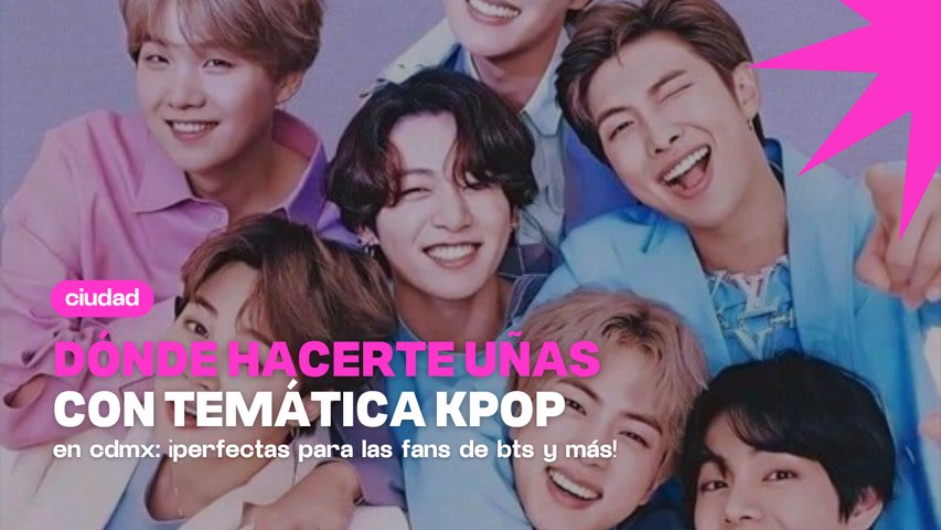 Uñas de K-pop en CDMX: dónde hacerte nail art coreano