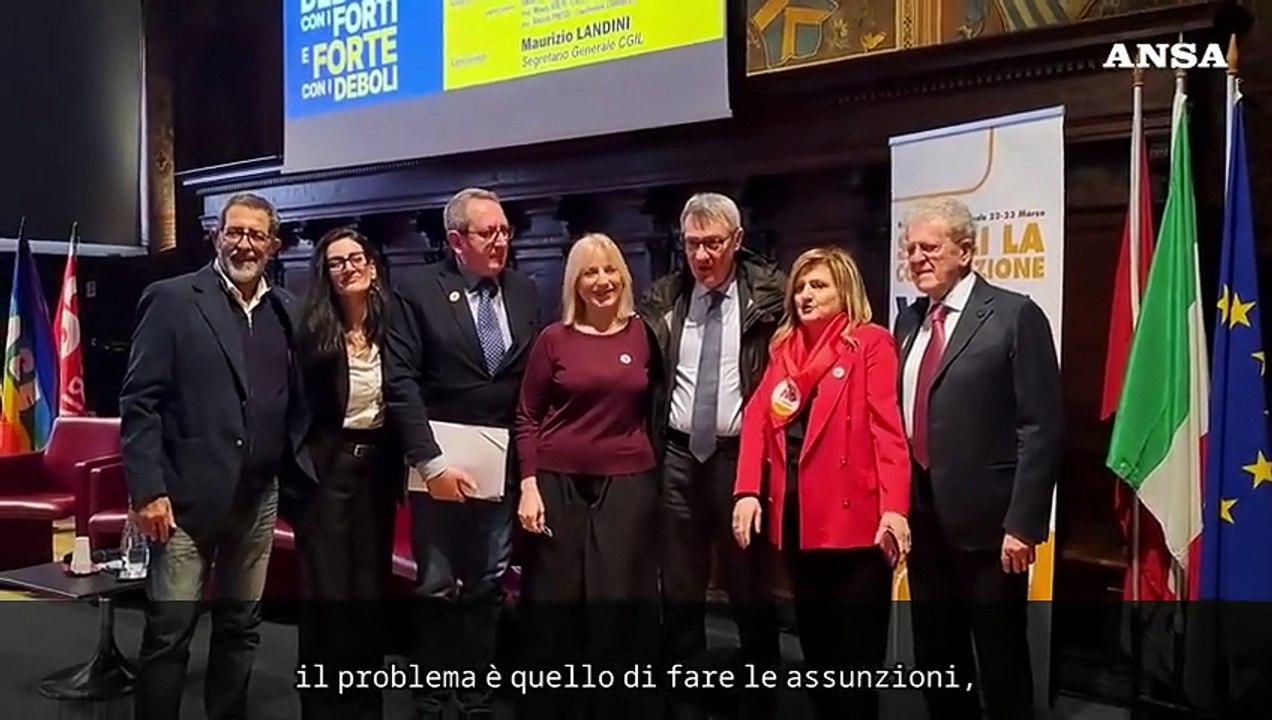 Landini: "Chi governa non dovrebbe avere paura del rispetto delle regole"