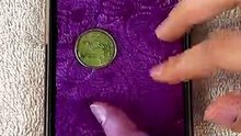 Coin trick for accurate nail sizing💅