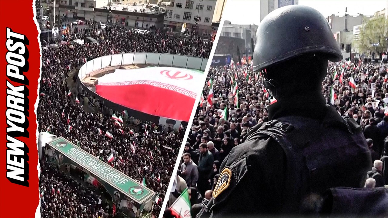 Mass funeral in Iran: Thousands mourn commanders killed in airstrikes