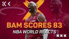 ‘Absolutely surreal’ - NBA world reacts to brilliant Bam’s 83 points