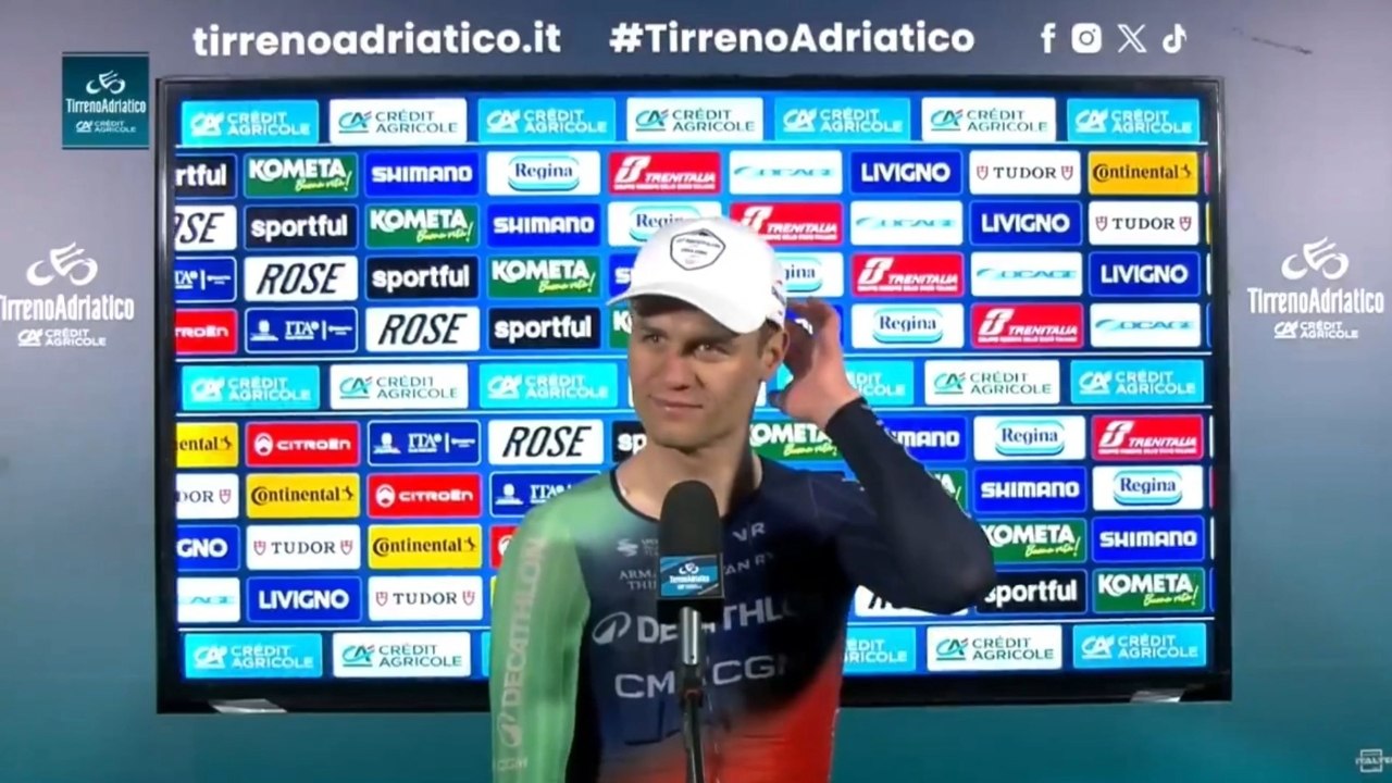 Tirreno-Adriatico 2026 - Tobias Lund Andresen : "Remporter une victoire ici, c'est incroyable"