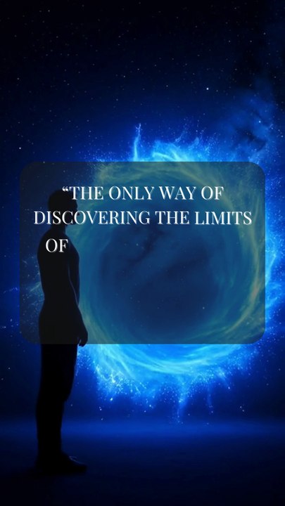 The Only Way to Discover What’s Possible 🧠 #success  #motivation  #quotes