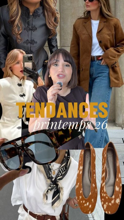 Tendances mode printemps 2026...[mode fashion style vêtements outfit chaussures daim jeans pantalon bottes]