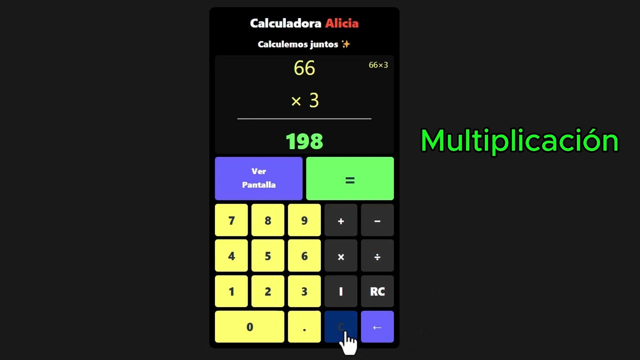 Calculadora Alicia