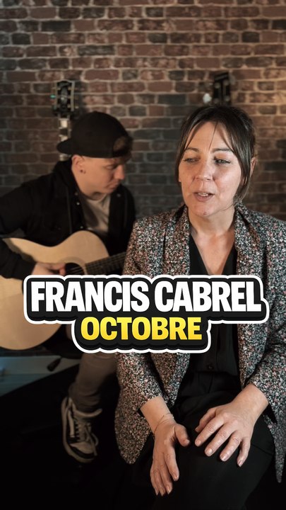 Francis Cabrel - Octobre (Acoustic Cover) ft. Virginie Pouchain