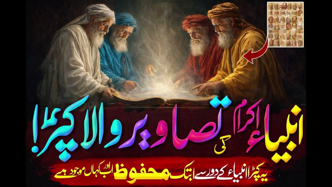 Tamam Ambiya Karam Ki Tasveerain Mil Gayeen! _ Islamic History _ Noor TV