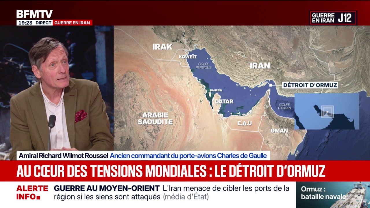 Comment sécuriser le passage des bateaux dans le détroit d'Ormuz? L'ancien commandant du porte-avions Charles-de-Gaulle explique