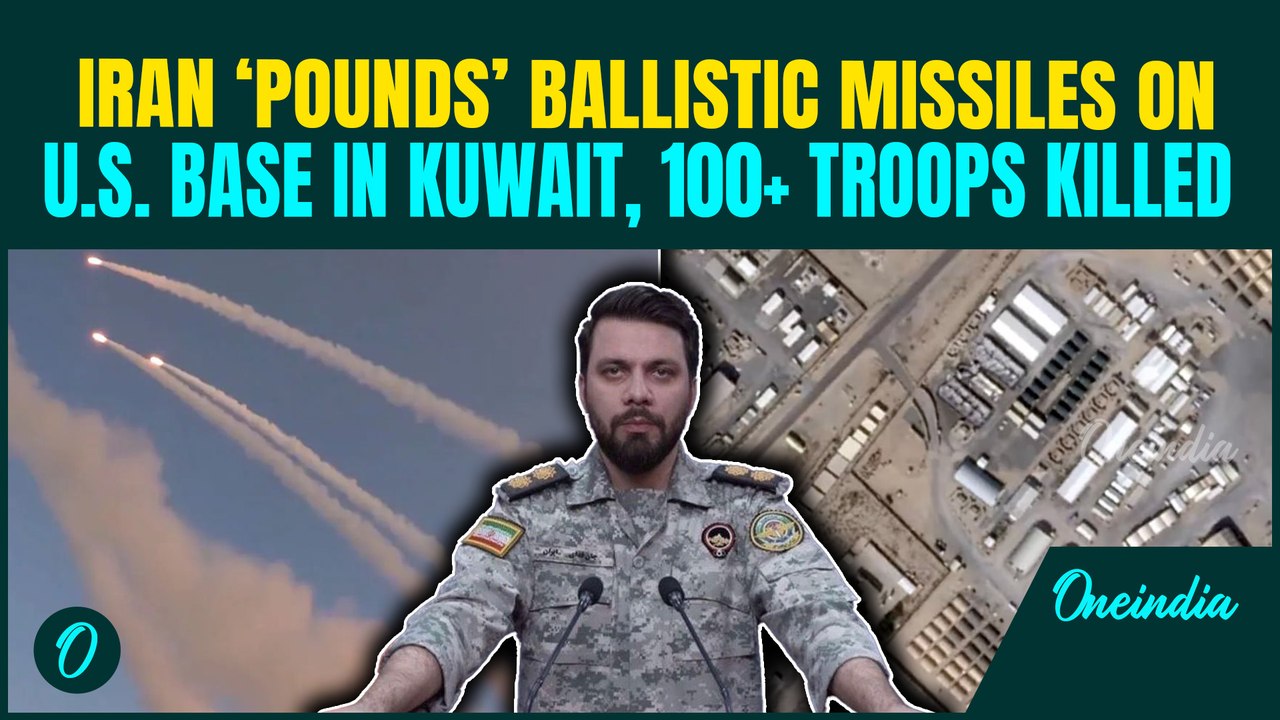‘100 US Troop Killed, Injured…’ Iran UNLEASHES Missiles Fury on American Base in Kuwait | US vs Iran
