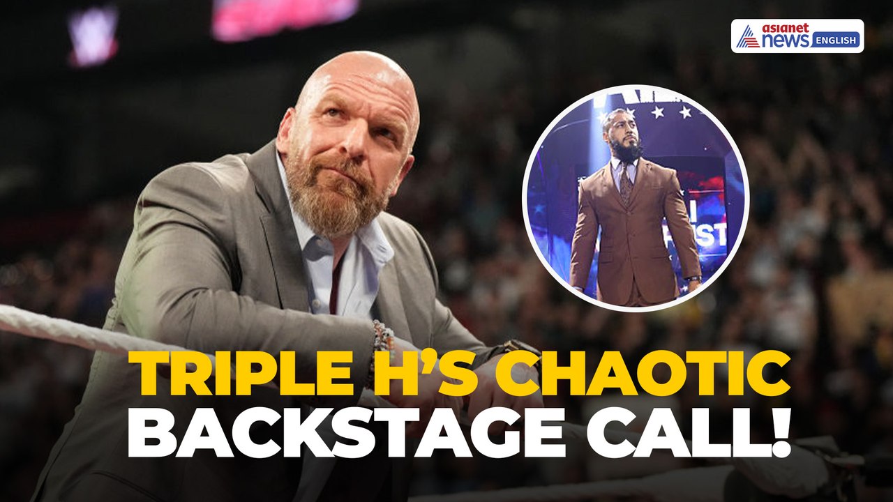Mustafa Ali Reveals Chaotic Backstage Moment With Triple H During WWE Raw