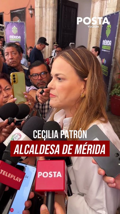 Cecilia Patrón destaca coordinación con Claudia Sheinbaum para fortalecer la seguridad en Mérida