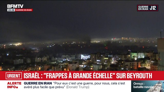 Guerre au Moyen-Orient: Israël frappe à grande échelle sur Beyrouth