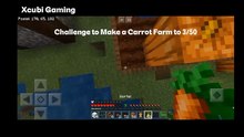 Challenge to Make a Carrot Farm to 3/50