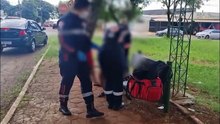 Jovem desmaia durante abordagem policial após ser flagrada fumando maconha em Cascavel