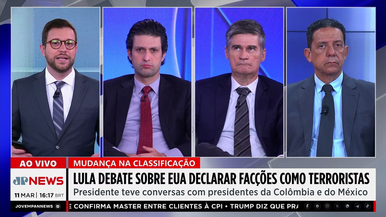 Facções como terroristas? Ghani avalia a melhor estratégia para o Brasil com pressão dos EUA