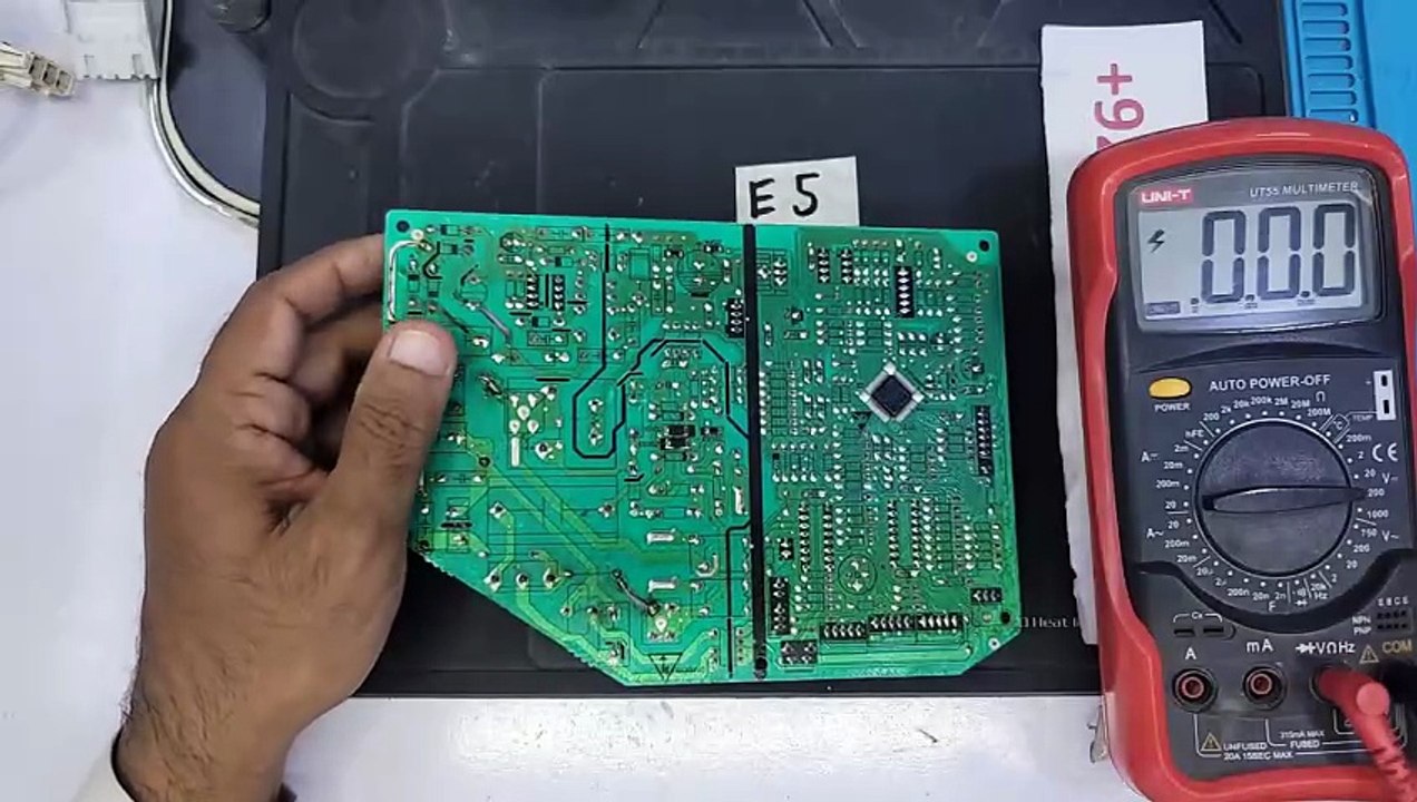 Orient Dc inverter ac E5 error indoor pcb Dc inverter ac pcb best repairing channel Babar Electronics