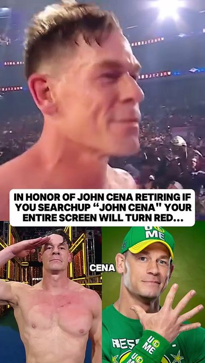 John Cena retirement