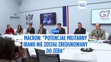 Cieśnina Ormuz: Macron przeciwny zniesieniu sankcji wobec Rosji