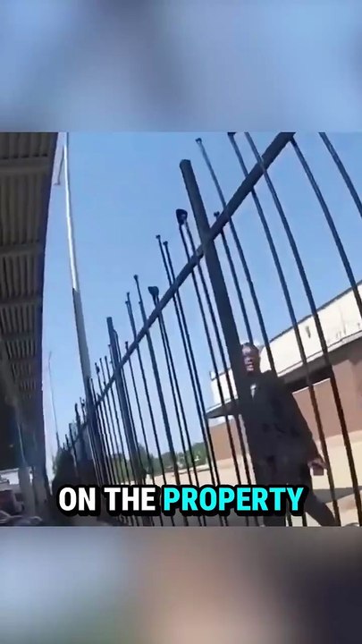 Karen Tries to Pepper Spray Cops But Sprays Herself Instead