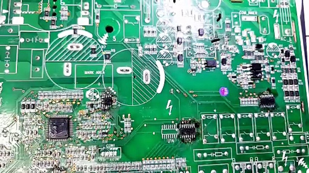 #1140 Gree Dc inverter ac E5 E8 EH SE E4 EE E8 H5 U1 U3 error outdoor pcb Babar Electronics