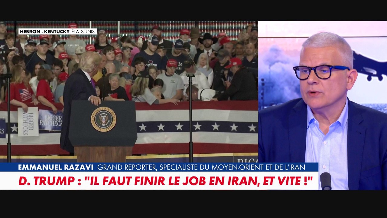 Emmanuel Razavi : «Les Etats-Unis comme Israël doivent penser à la suite au régime des mollahs»