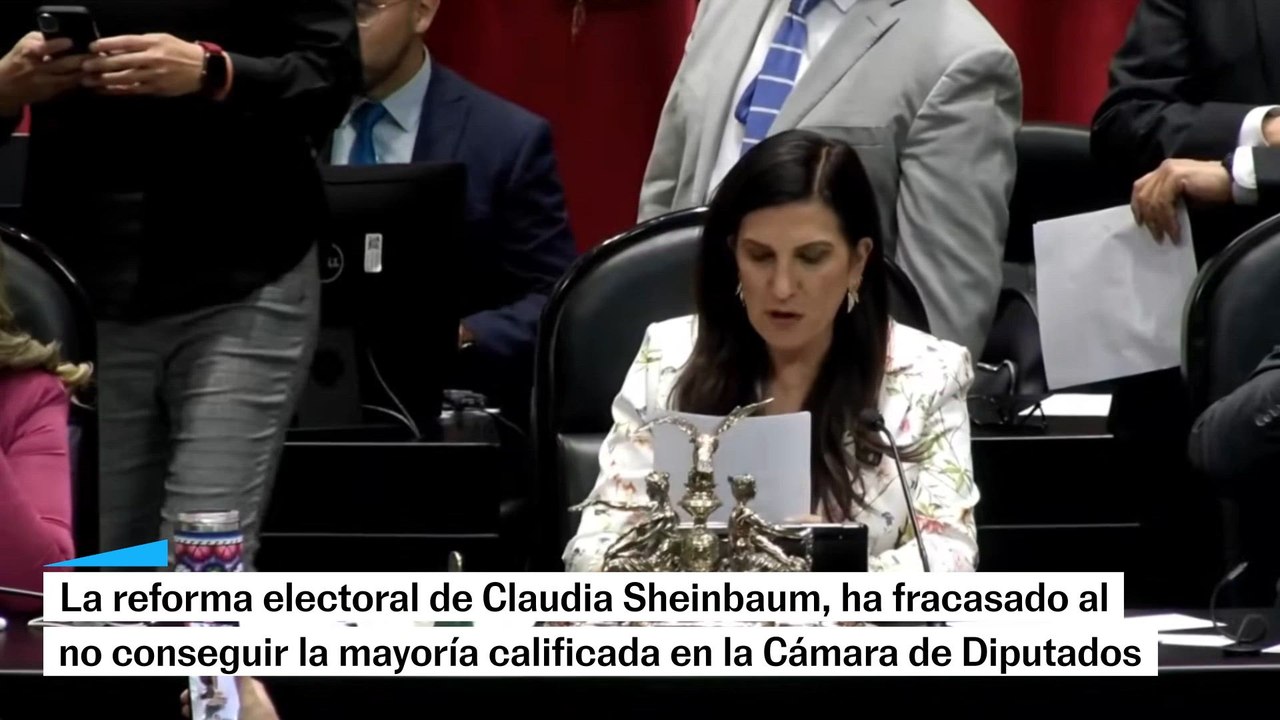 Diputados rechazan reforma electoral de Sheinbuam