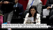 Diputados rechazan reforma electoral de Sheinbuam